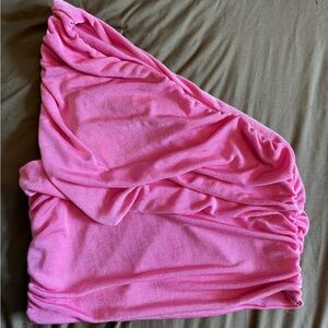 Women’s One Shoulder Crop Top